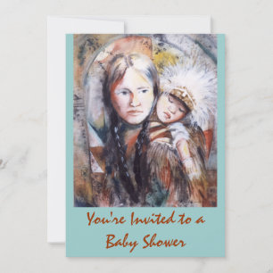 PMACarlson Papoose Baby Shower-inbjudan Inbjudningar