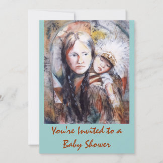 PMACarlson Papoose Baby Shower-inbjudan Inbjudningar