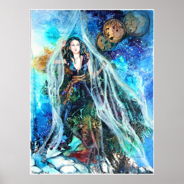 PMACarlson Parting the Veil Poster (Framsidan)