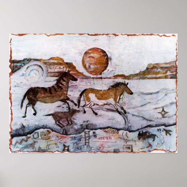 PMACarlson Petroglyphs II Poster (Framsidan)