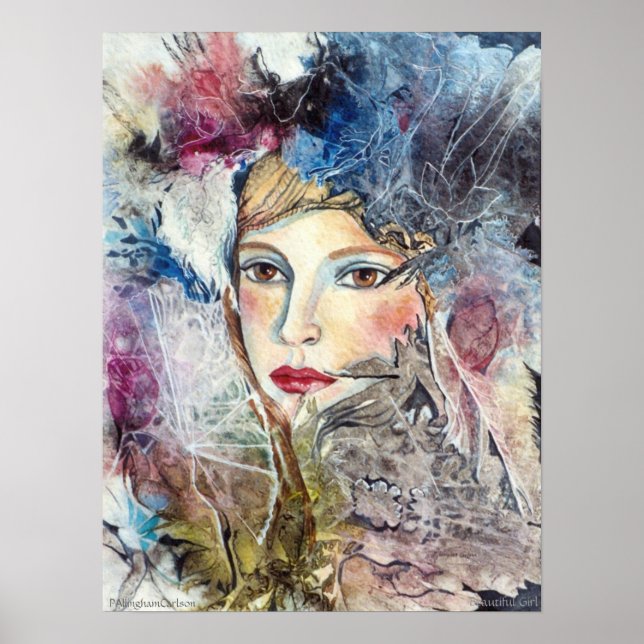 PMACarlson Poster BeSnyval Girl (Framsidan)