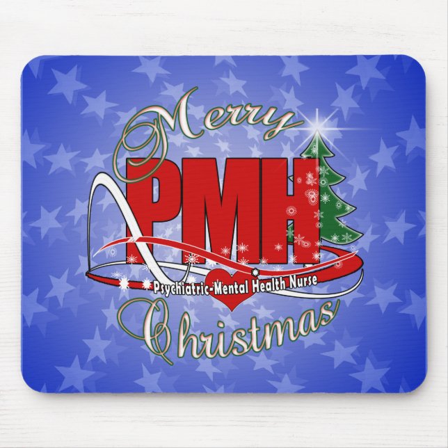 PMH Psykiatic Mental Health Nurse CHRISTMAS Musmatta (Framsidan)