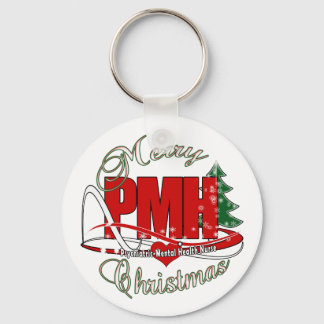 PMH Psykiatic Mental Health Nurse CHRISTMAS Nyckelring