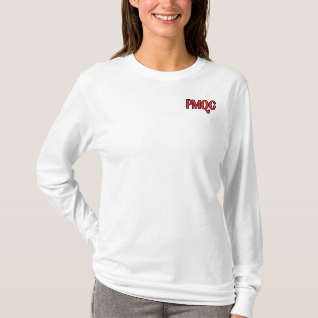 PMQG Women's Långärmad Shirt T (Framsida)