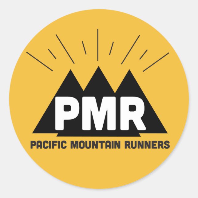 PMR Stickers Lakan Runt Klistermärke (Framsida)