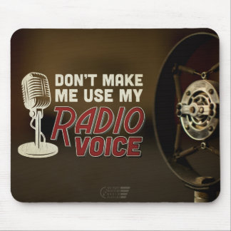 PMRP Radio Voice Mousepad Musmatta