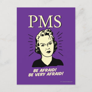PMS: BE Afraid Vykort
