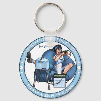 PMS Keychain - Pandoras Box Blue 2 Nyckelring