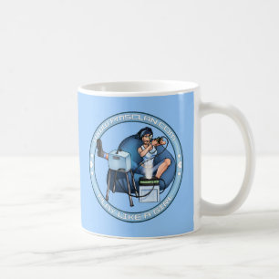 PMS-Muggen Pandoras boxas blått 2 Kaffemugg
