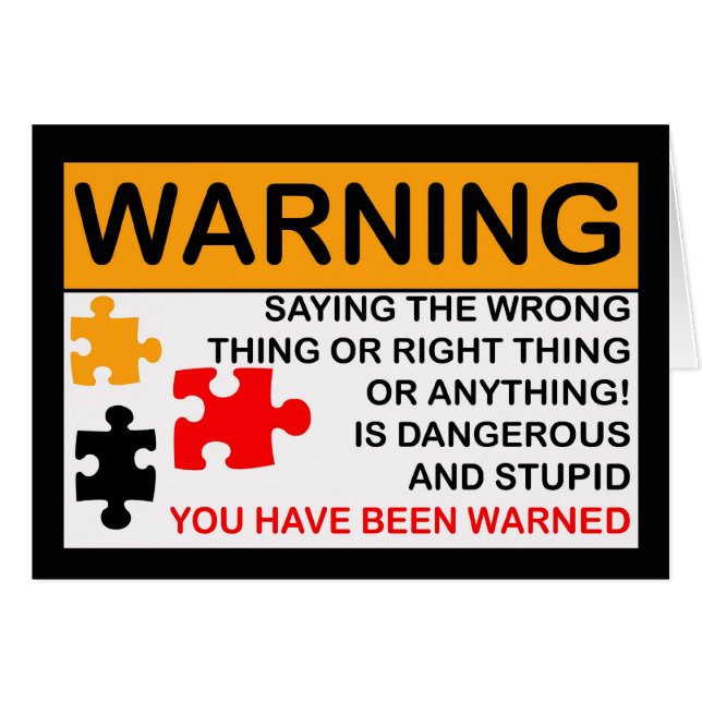 PMS period, Pre Menstrual spänning Hälsningskort (Framsidan Horizontal)