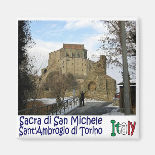 PMT019 TURIN Saint Ambrogio, Italien, Fridge Magnet