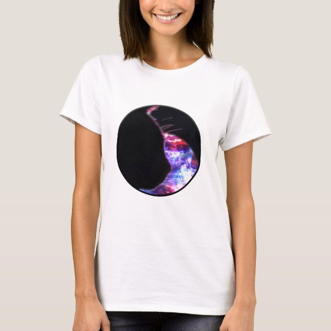 PN 30 Galaxy Cats T Shirt (Framsida)