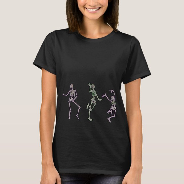 PN 48 Skeleton Dance T Shirt (Framsida)
