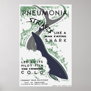 Pneumoniska Strejkor Poster