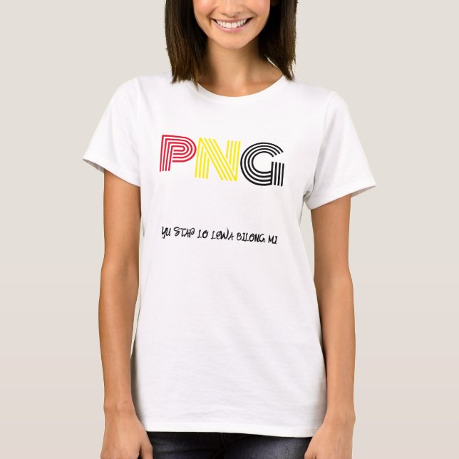 PNG t-SHIRT (Framsida)