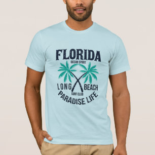 —Pngtree—florida oceanspritstrand long strand T Shirt
