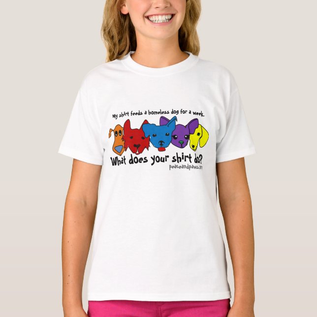 PNP Vad gör din Shirt? Tee Shirt (Framsida)