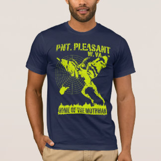 Pnt. Angenämt W. VA - som är hem- av Mothmanen T Shirt