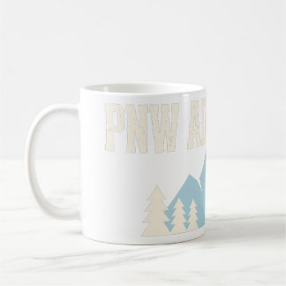 PNW Äventyrs Mug | PNW Mountain T-shirt Kaffemugg