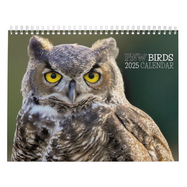 PNW BIRDS 2025 - PACIFIC NORTHWEST BIRDS   KALENDER (Omslag)