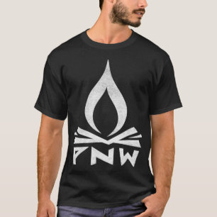 PNW Campfire u2013 Cascadia Pacific Northwest T Shirt