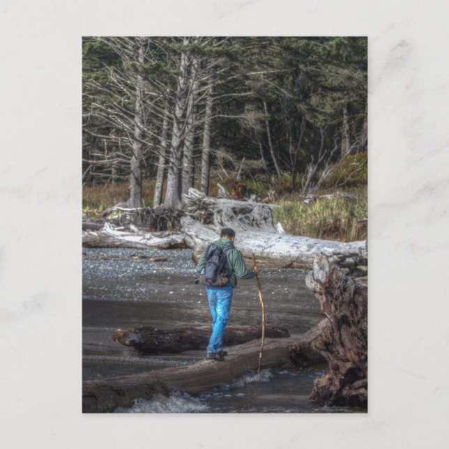 PNW Hiker Vykort (Framsida)