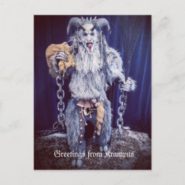 PNW Krampus-vykort Vykort