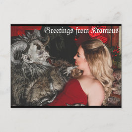 PNW Krampus-vykort Vykort
