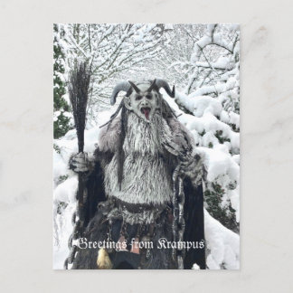 PNW Krampus-vykort Vykort