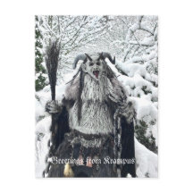PNW Krampus-vykort
