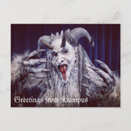 PNW Krampus-vykort Vykort
