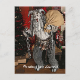 PNW Krampus-vykort Vykort