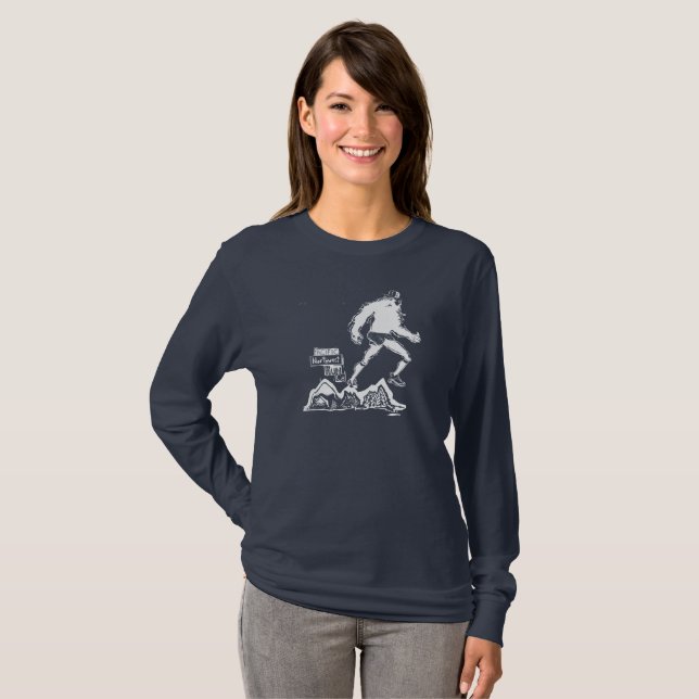 PNW Squatch T Shirt (Hel framsida)