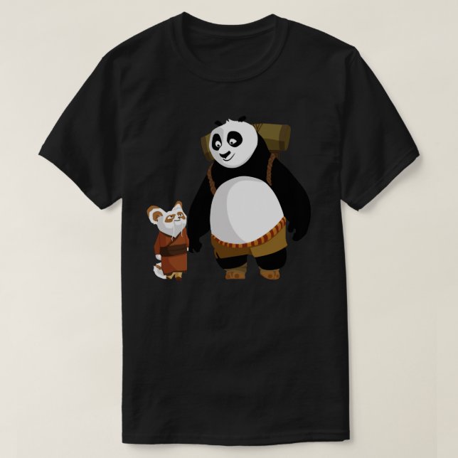 Po och Master Shifu Classic T Shirt (Design framsida)