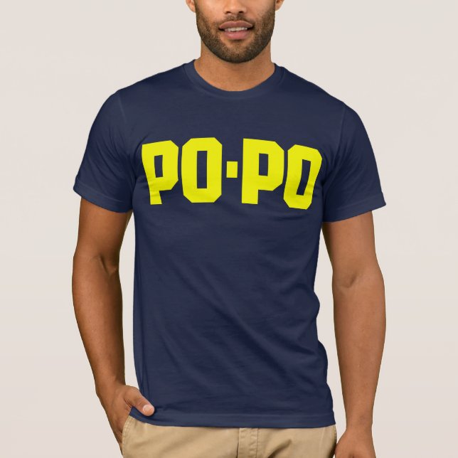 Po-Po-Polis Tee (Framsida)