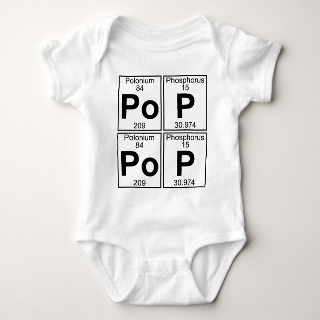 Po-PPo-P (den fulla poppopet) - T-shirt (Framsida)
