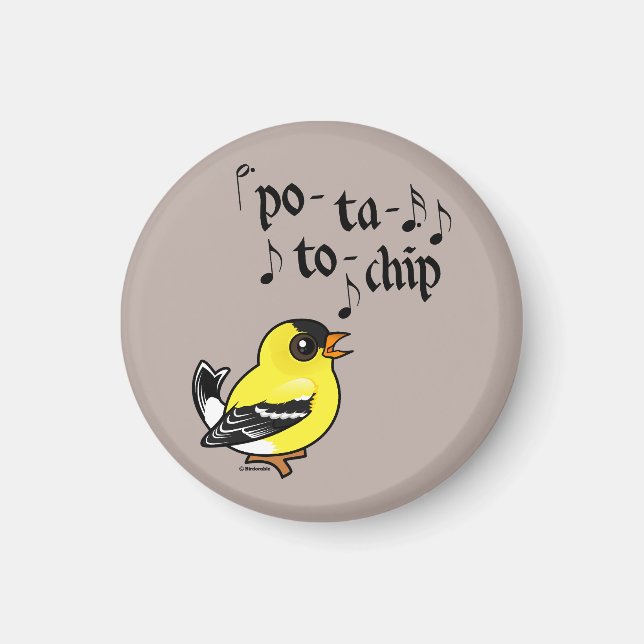 Po-ta-to-chip! Magnet (Framsidan)