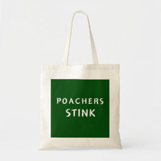 Poacher Stink - tote bag Tygkasse
