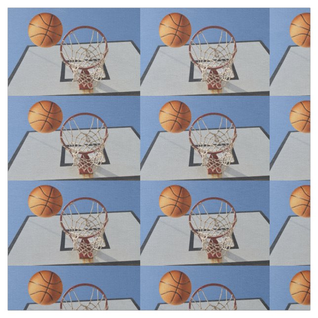 Poäng vid basket. tyg (Provkarta)