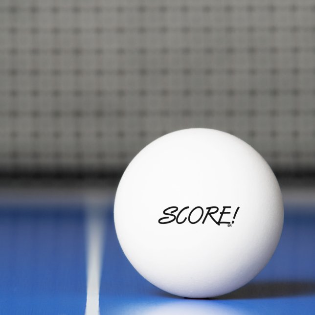 Poängsätt 3-stjärnig vit pingisboll (Netto)