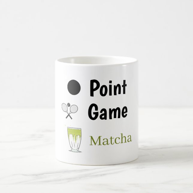 Poängspel Matcha Kaffe Mugg (Center)