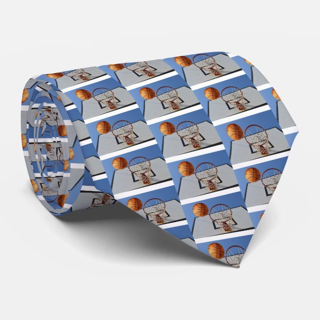 Poängställen vid basket, Necktie Slips (Rullad)