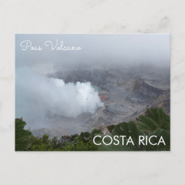Poas Volcano, Costa Rica vykort