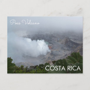 Poas Volcano, Costa Rica vykort