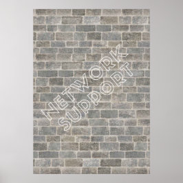 Poater Network support Poster