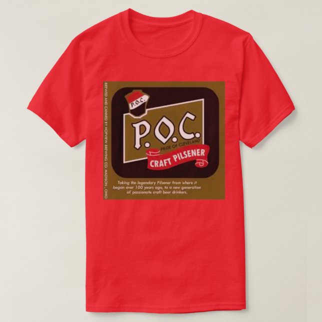 POC Beer T Shirt (Design framsida)