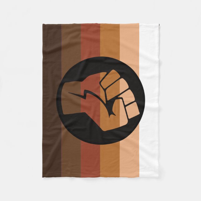 POC Pride Flagga Fleecefilt (Framsidan)