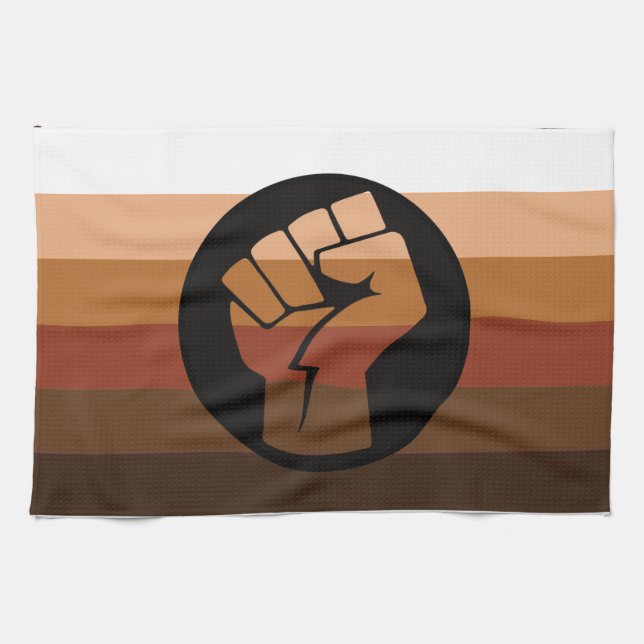 POC Pride Flagga Kökshandduk (Horisontell)