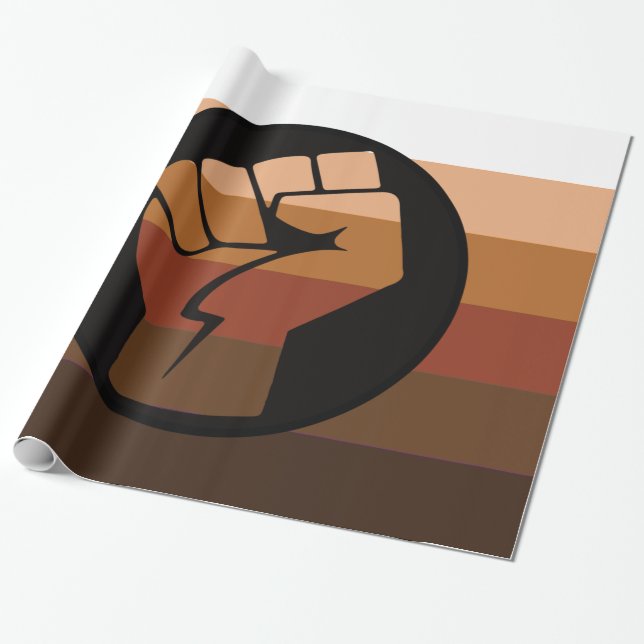 POC Pride Flagga Presentpapper (Utrullad)