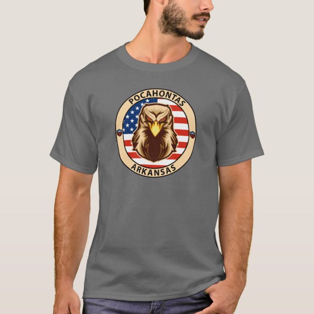 Pocahontas Arkansas 1 T Shirt (Framsida)